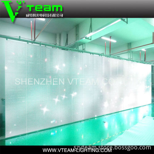 High Brightness LED Mesh Curtain Curve LED Video Igrid Series